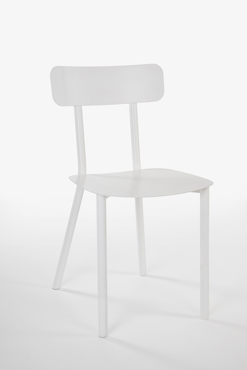 white light chair